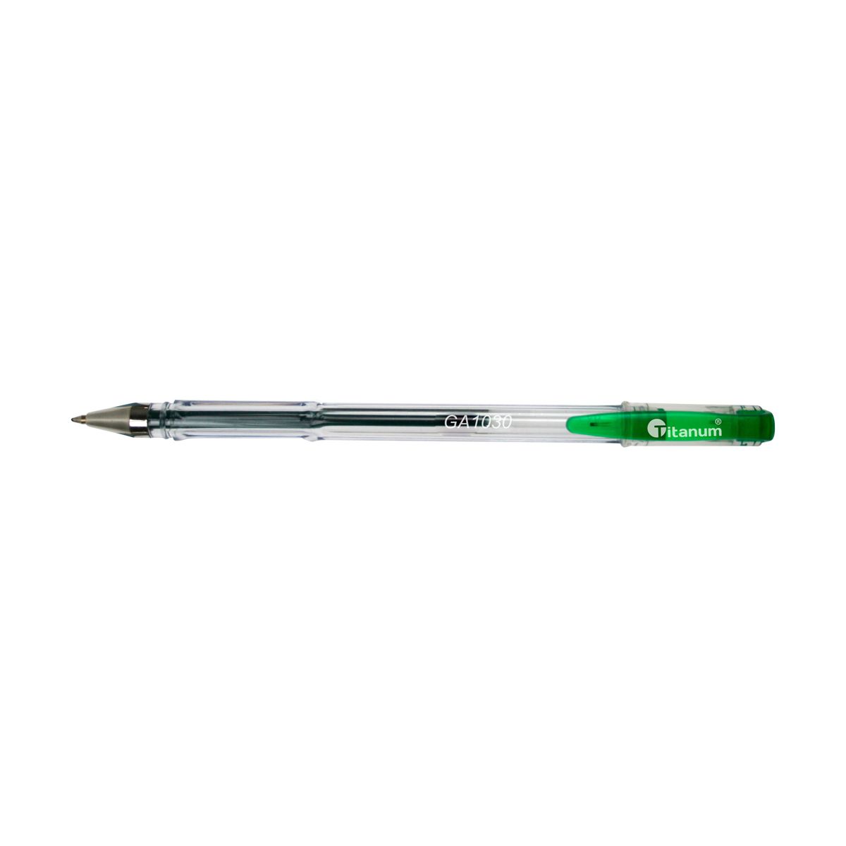 Długopis GA1030 Titanum zielony 0,7mm (GA1030)