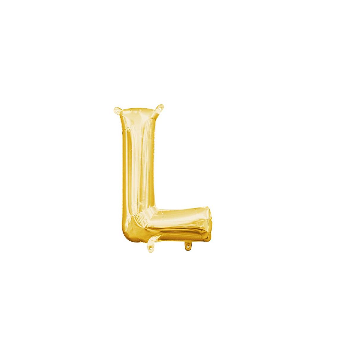 Balon foliowy Amscan balon foliowy mini litera L złota (3303501)