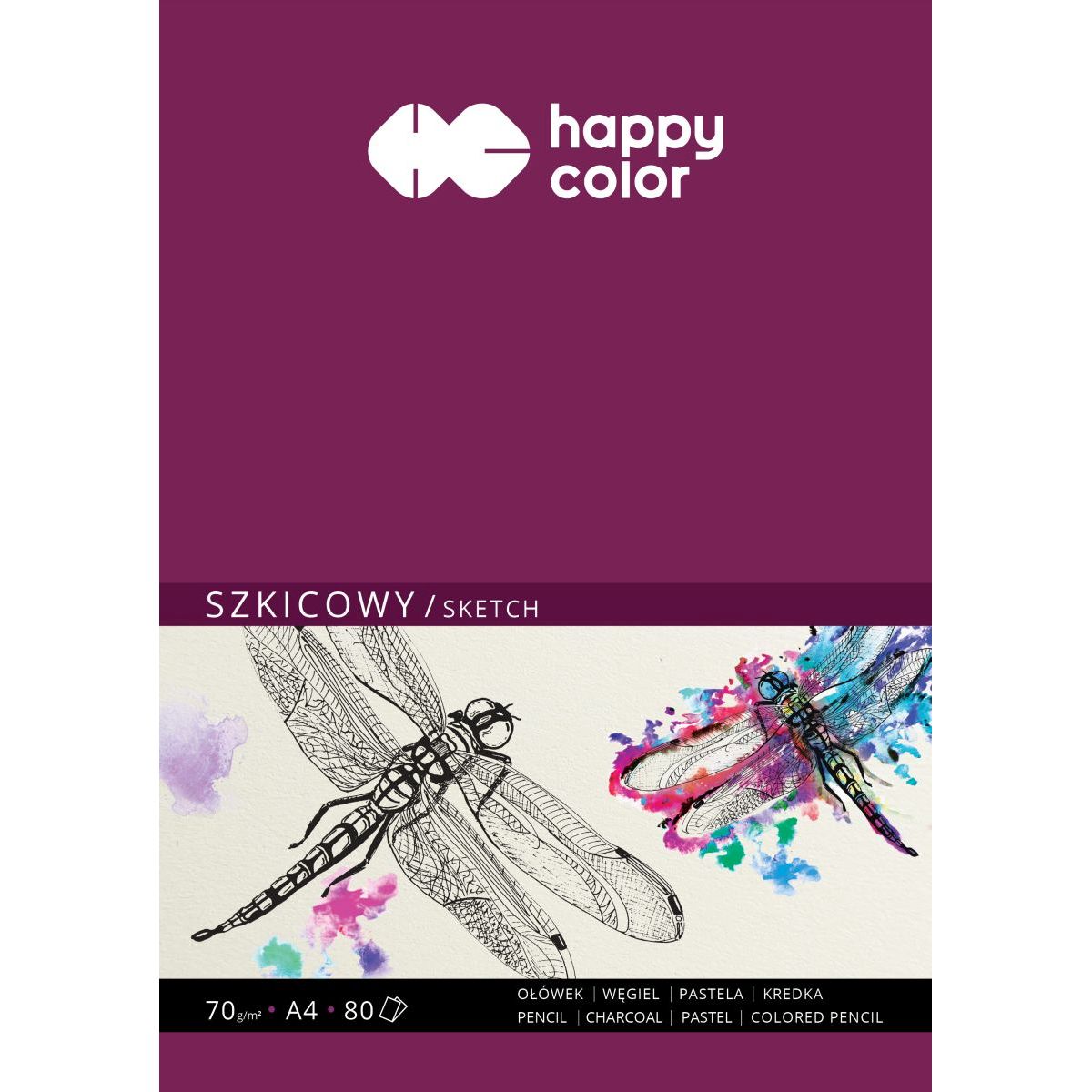 Blok artystyczny Happy Color (HA 3807 2030-W80)