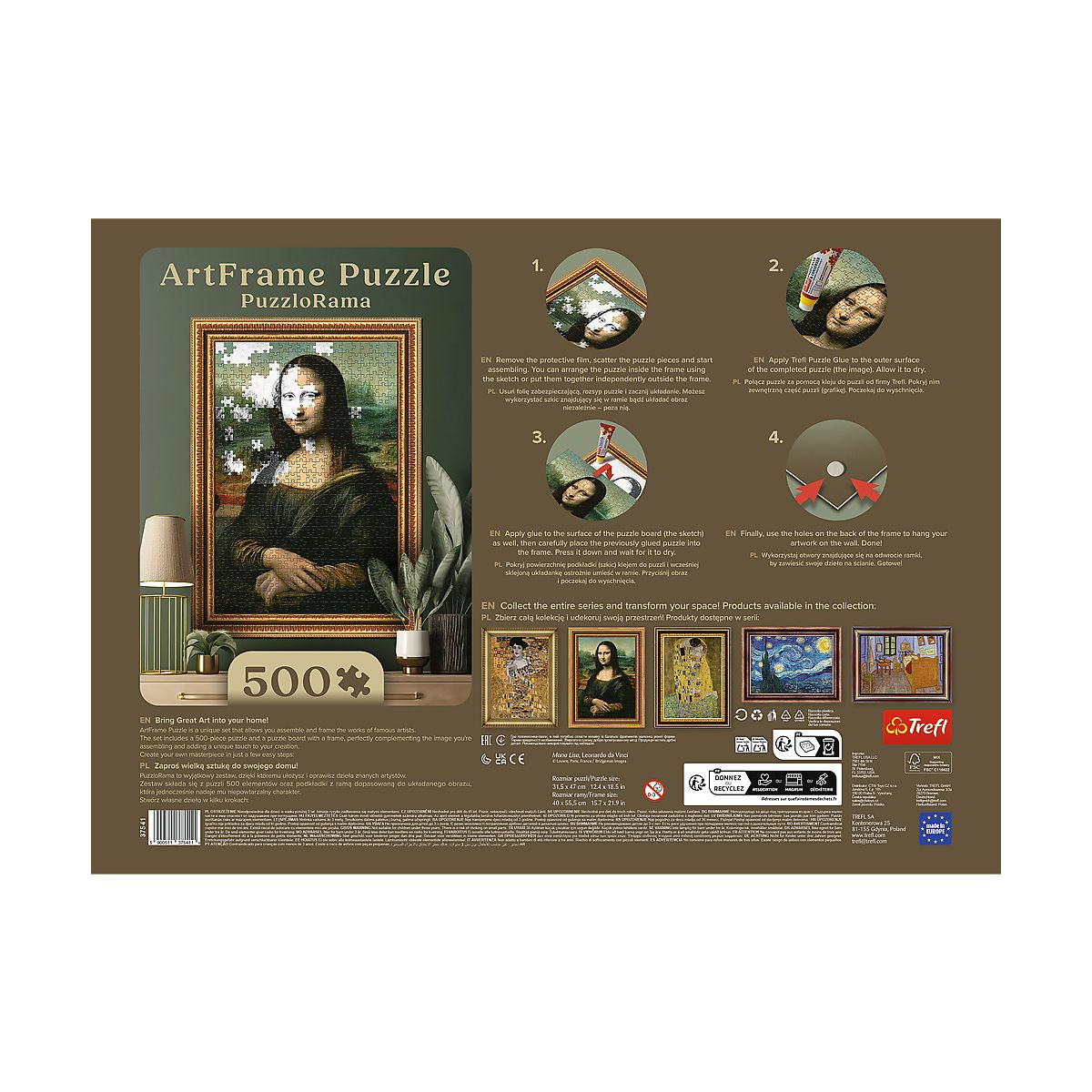 Puzzle Mona Lisa Trefl (37541)