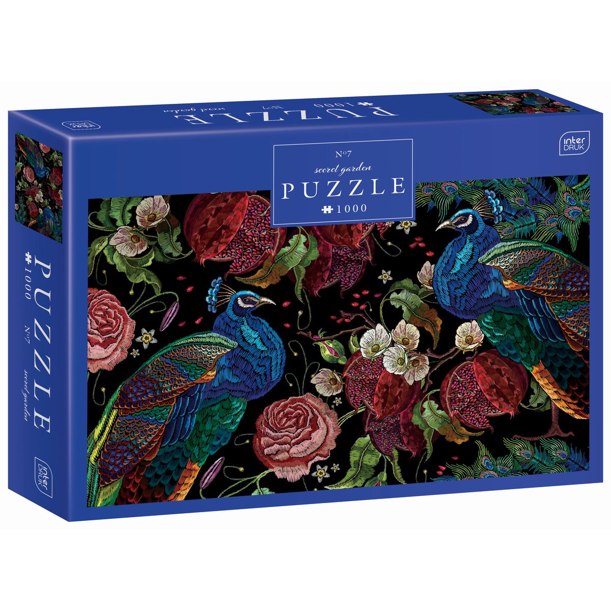 Puzzle Secret Garden 7 PUZZLE 1000 el. Interdruk (5902277370068)