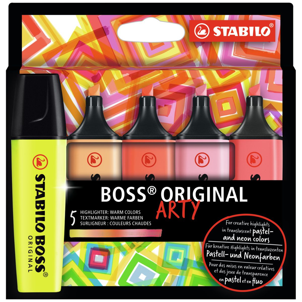 Zakreślacz BOSS wkład mix 2,0-4,0mm Stabilo (70/5-02-1-20)