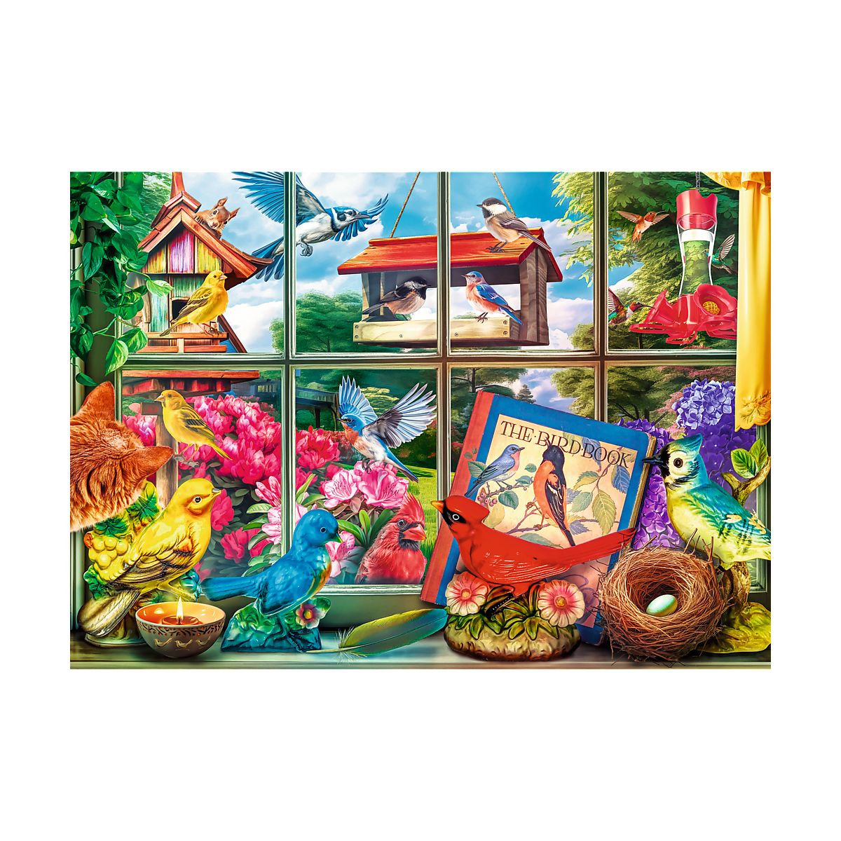 Puzzle Trefl Premium Plus Świat ptaków 1000 el. (10850)