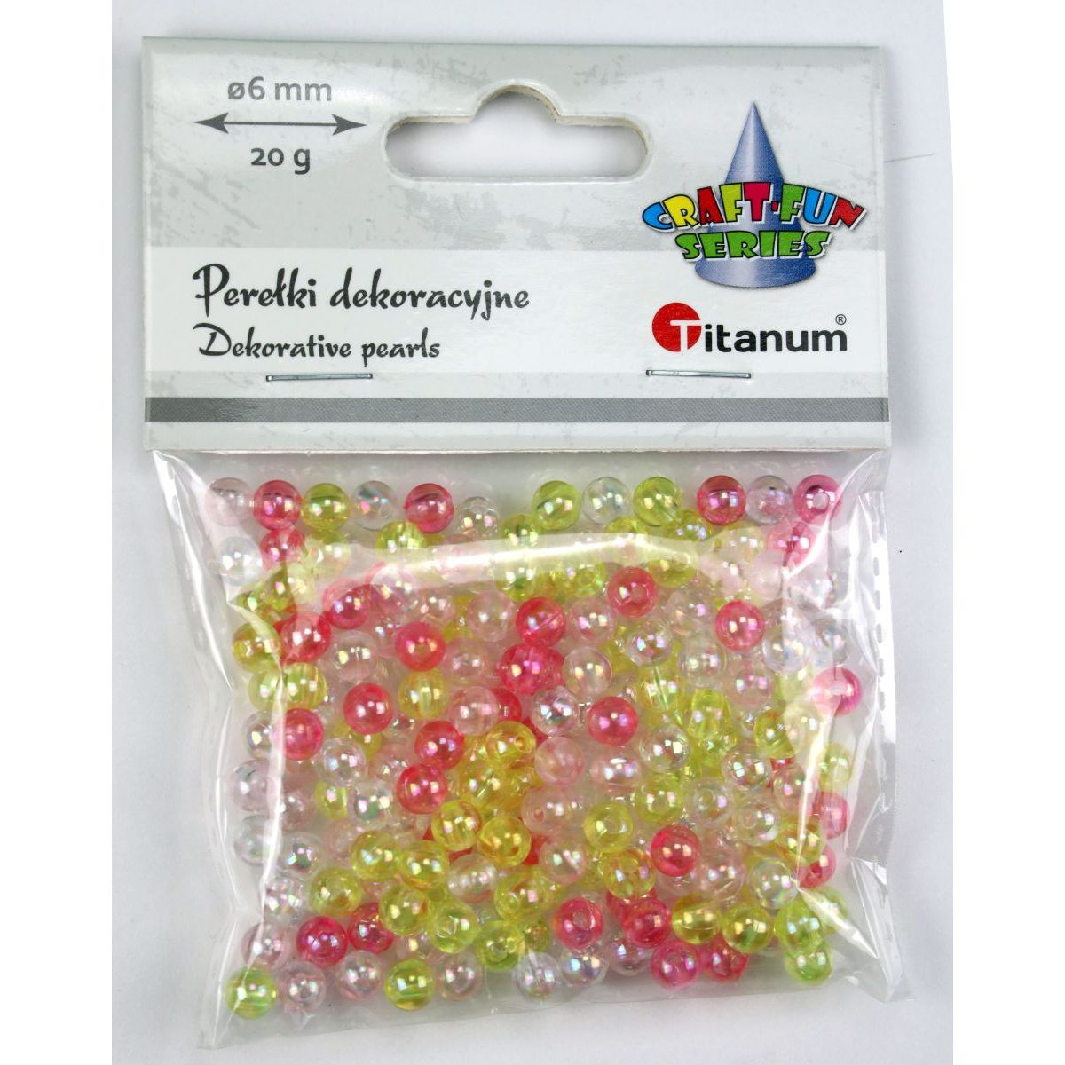 Perełki Craft-Fun Series 6mm Titanum (BJ25042730)
