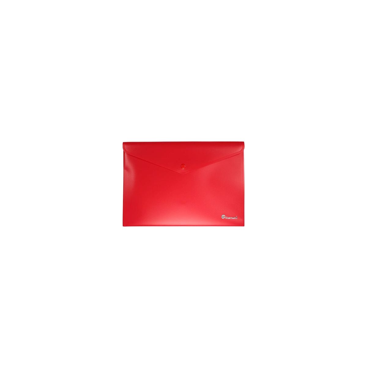 Teczka kopertowa PP Titanum A4 pozioma czerwona mat (TKM4TRE)