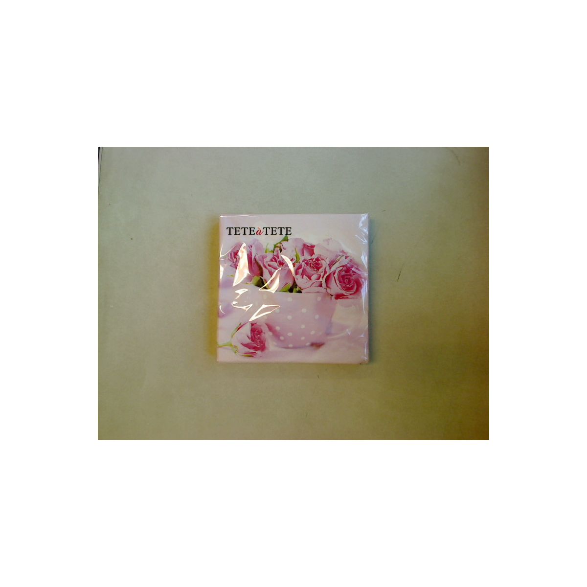 Serwetki różowy papier [mm:] 330x330 Paw (TL571000)