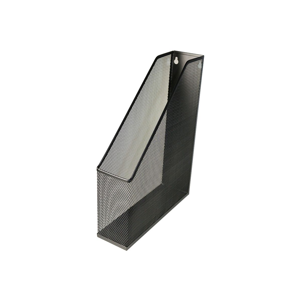 Pojemnik na czasopisma Titanum metalowy 7x32,2x24,5 cm czarny (M-401B)