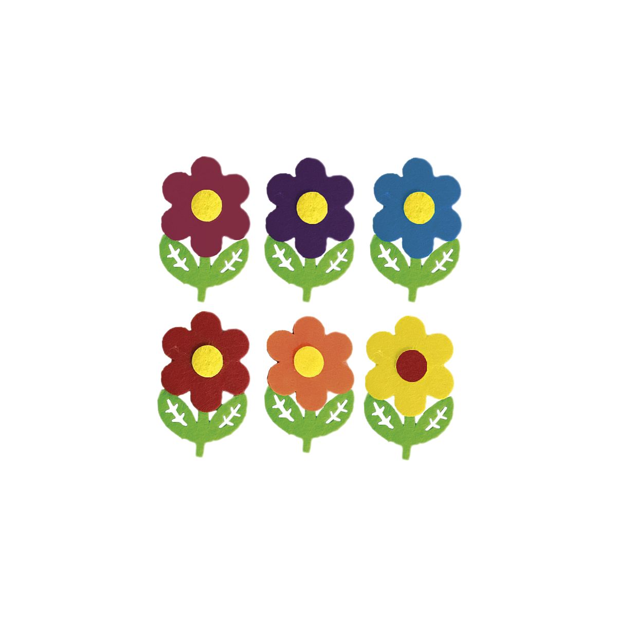 Ozdoba filcowa Titanum Craft-Fun Series Kwiaty 3D (3633)