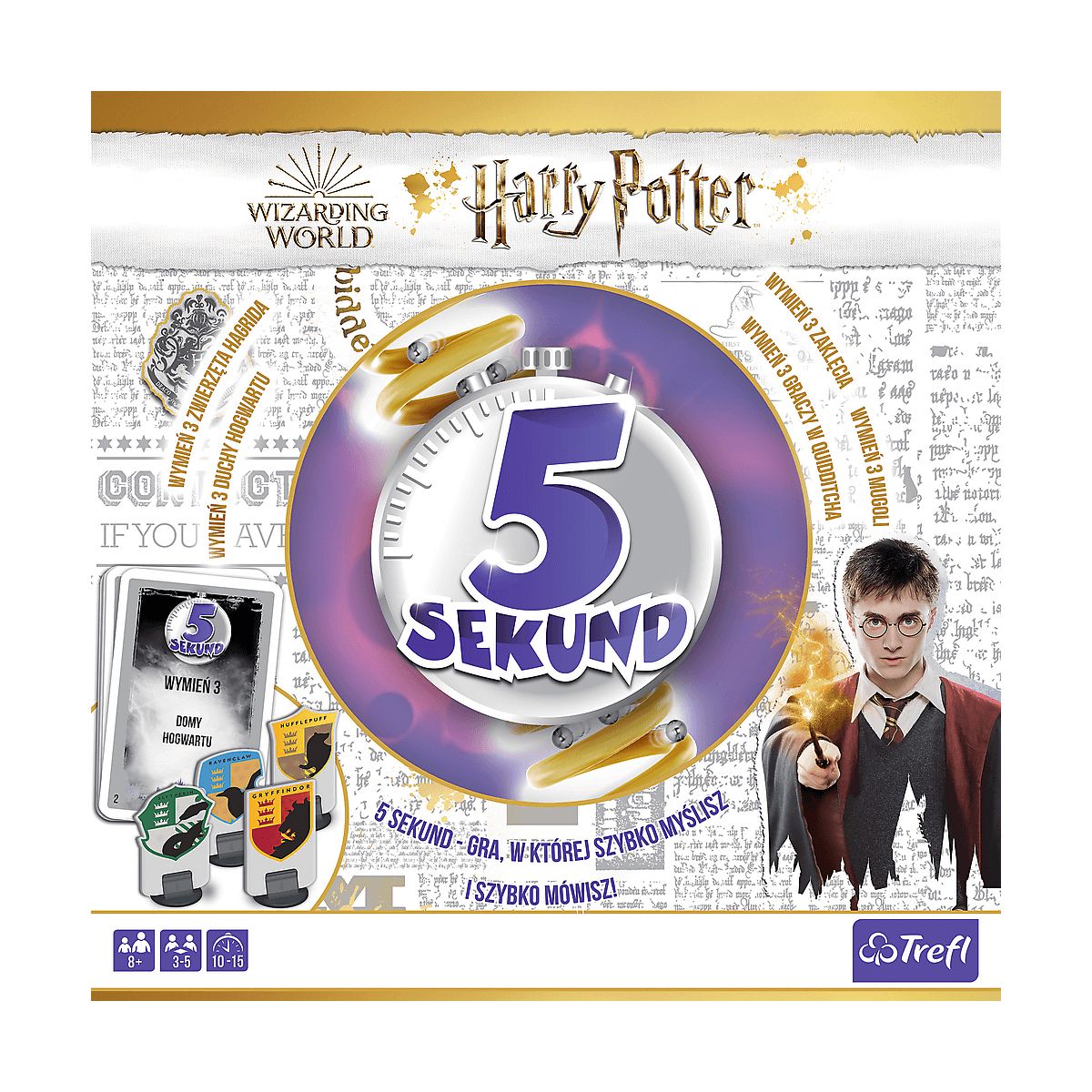 Gra planszowa Trefl 5 sekund - Harry Potter (02242)