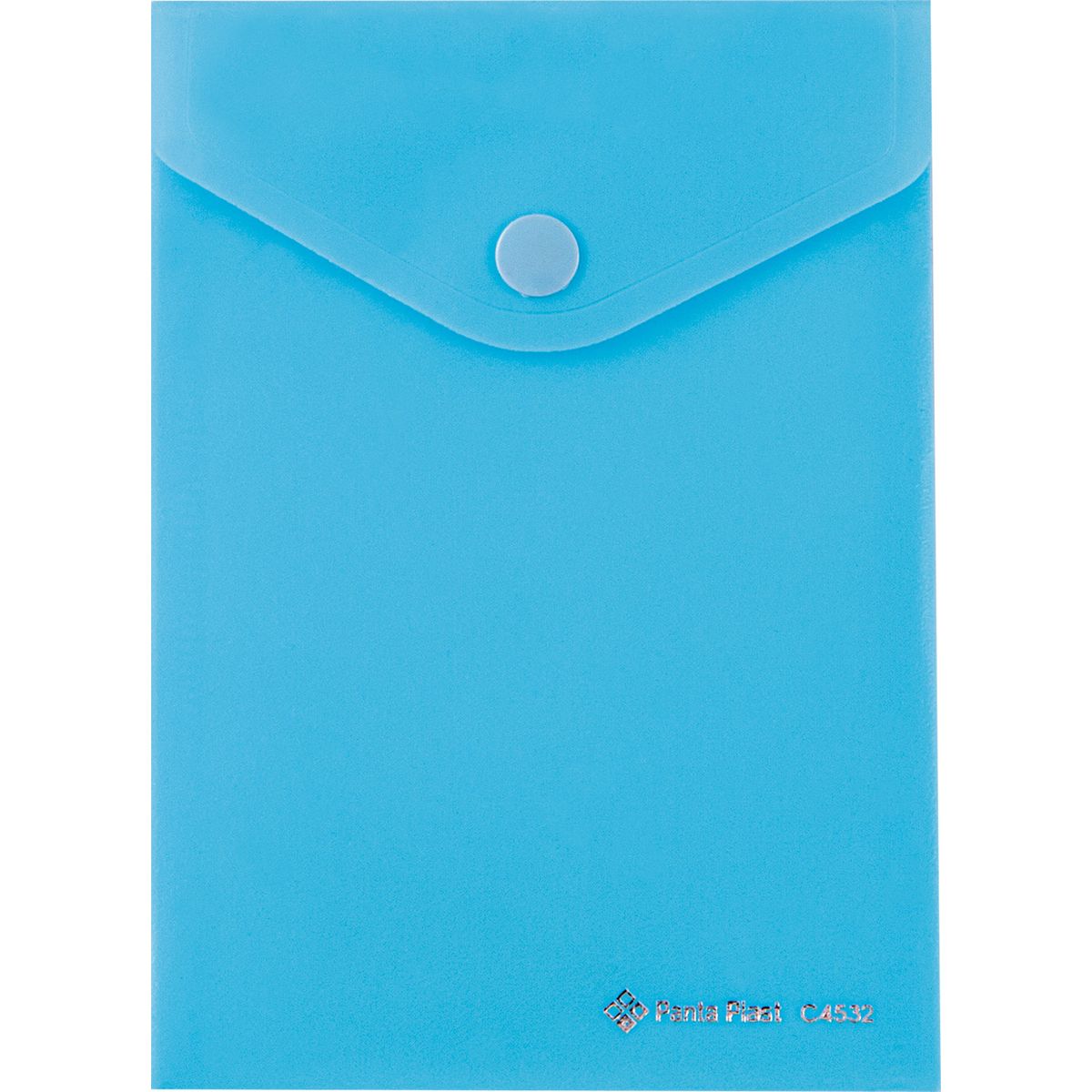 Teczka plastikowa na zatrzask A6 niebieski Panta Plast (0410-0052-03)