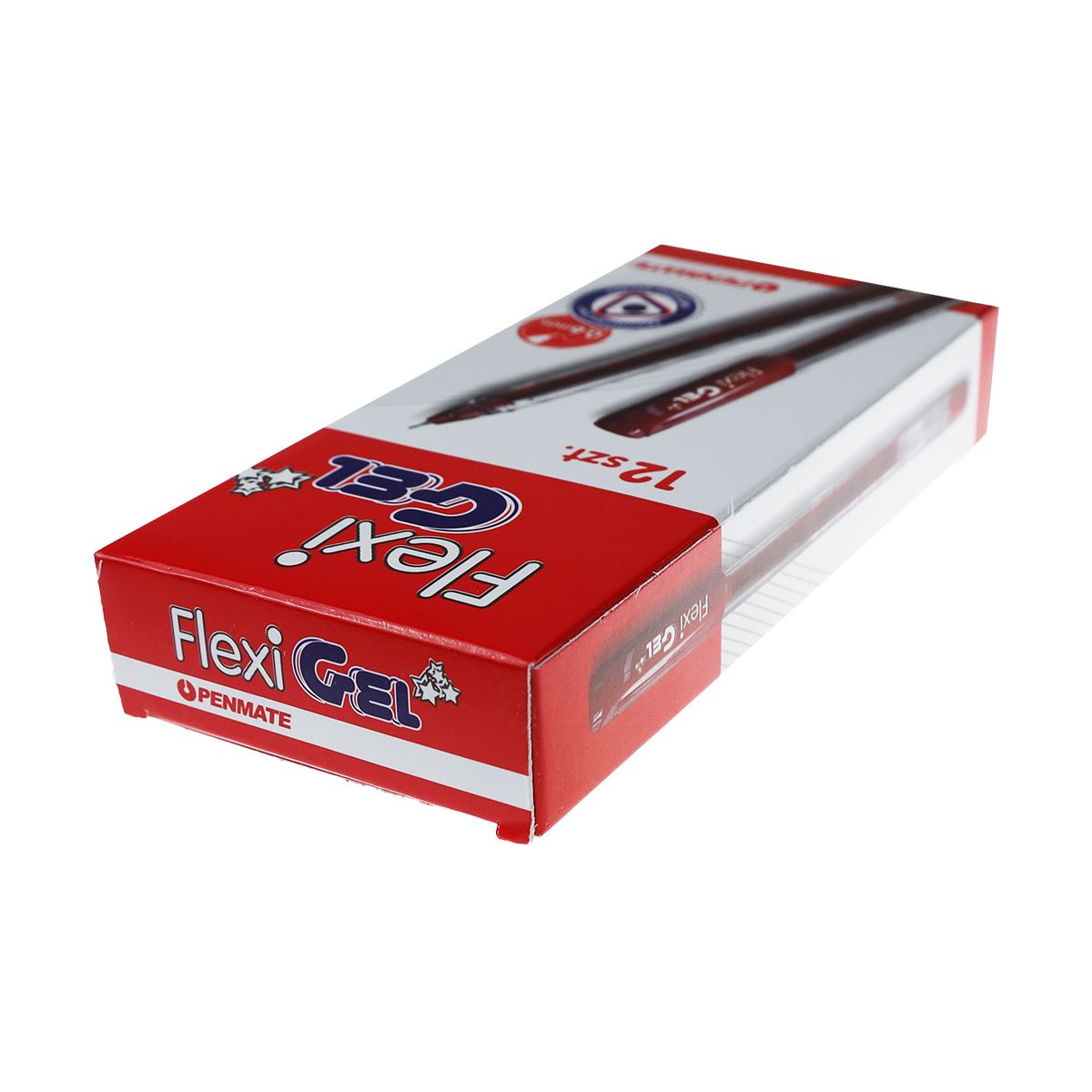 Długopis FLEXI GEL żelowy czerwony czerwone 0,6mm Penmate (TT8502)
