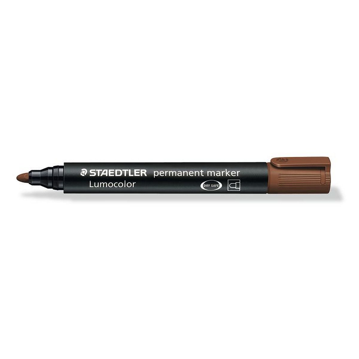 Marker permanentny Lumocolor brązowy 2,0mm okrągła końcówka Staedtler (S 352-7)