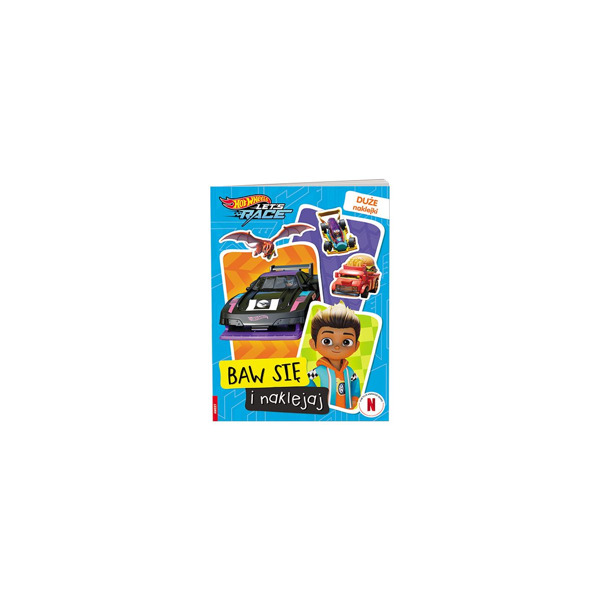 Książka dla dzieci Hot Wheels Ameet (STB 1601)