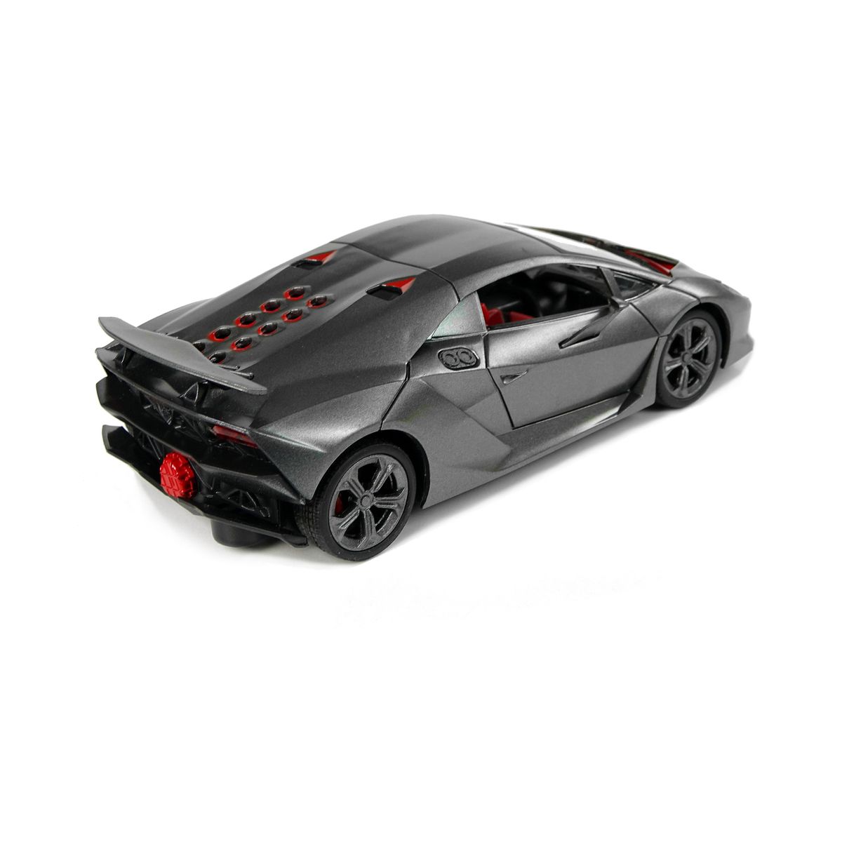 Samochód Lean R/C 1:24 Lamborghini Srebrne 2.4 G Światła (9737)