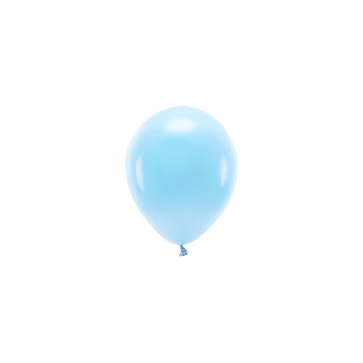 Balon gumowy Partydeco Pastel Eco Balloons błękitny 260mm (ECO26P-011)