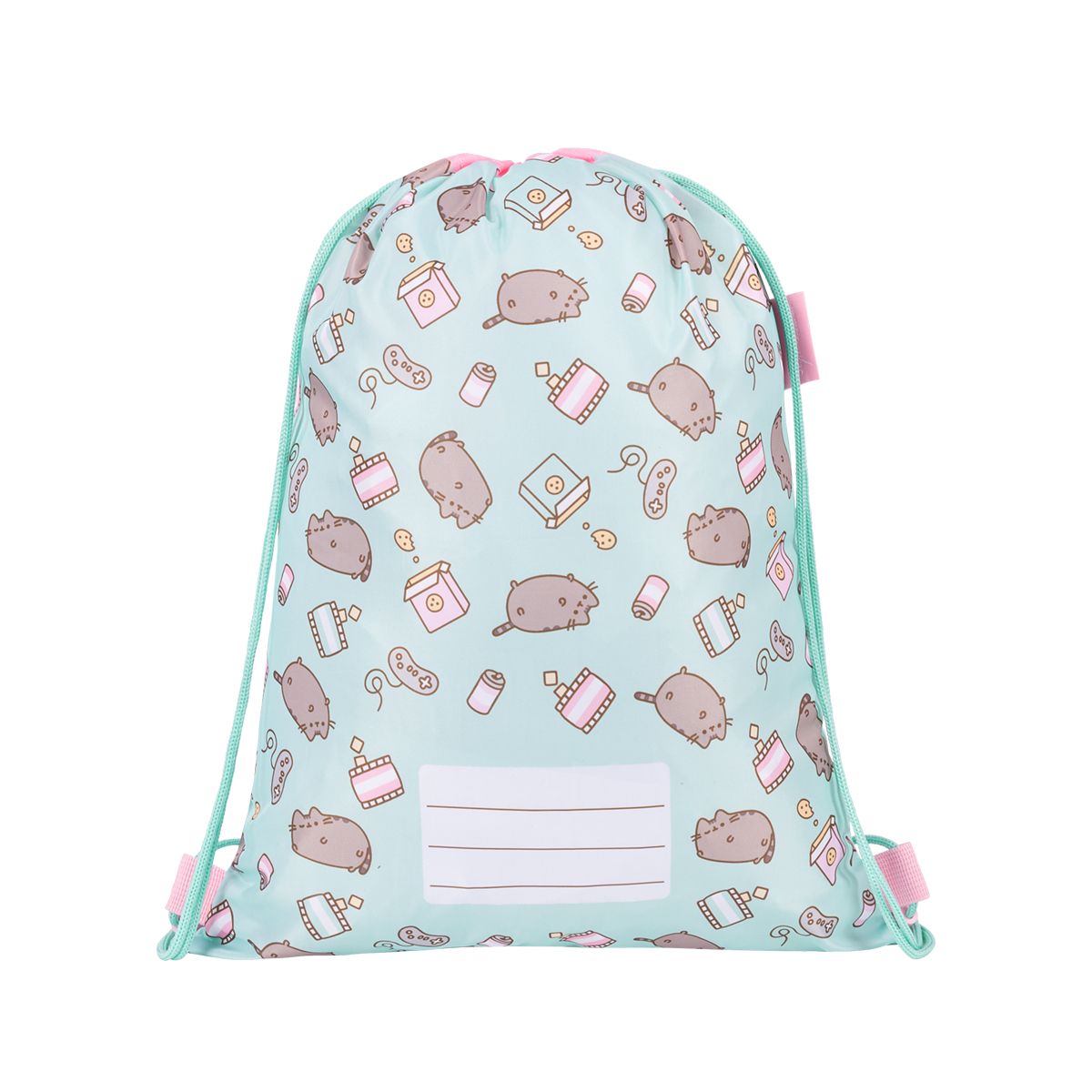 Worek na buty Bambino Tuba PUSHEEN mint 5903235663208