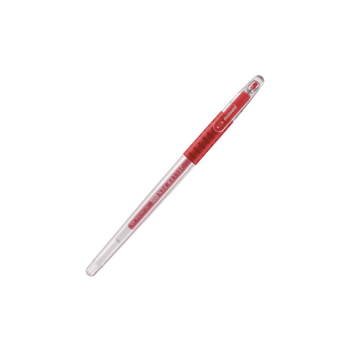 Długopis żelowy żelowy JELLER PEN 502 czerwony 0,7mm Monami (160-2424)