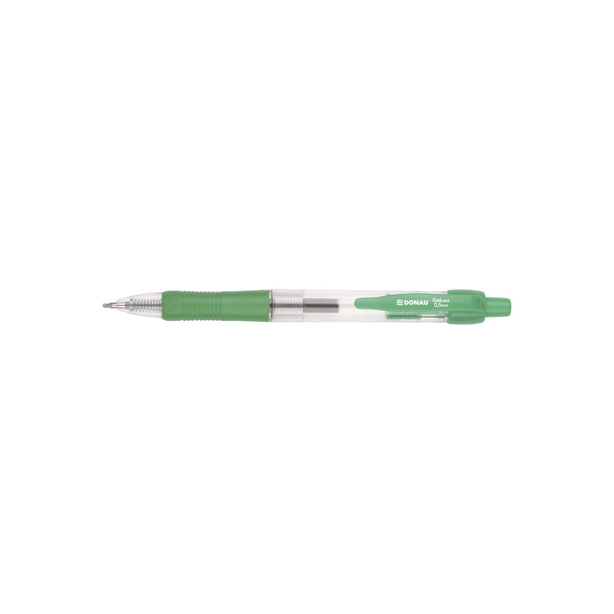 Długopis żelowy zielony 0,25mm Donau (7344001PL-06)