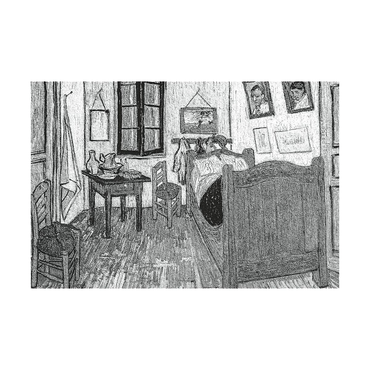 Puzzle Pokój van Gogha w Arles Trefl (37545)