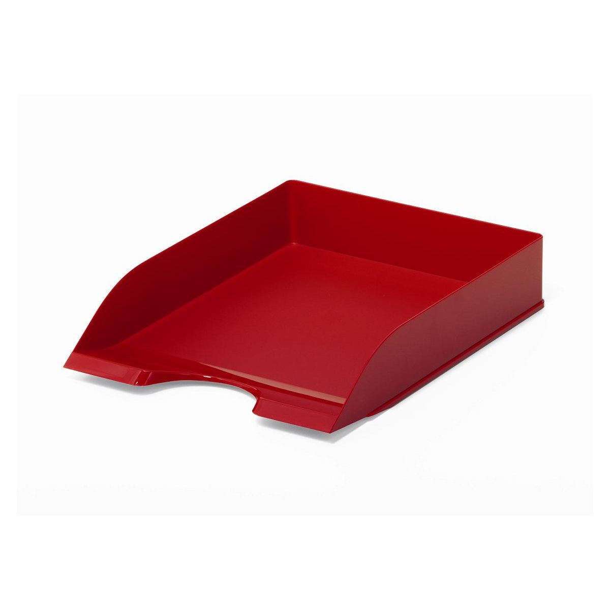 Szuflada na dokumenty czerwony polistyren PS [mm:] 253x63x 337 Durable (1701672080)