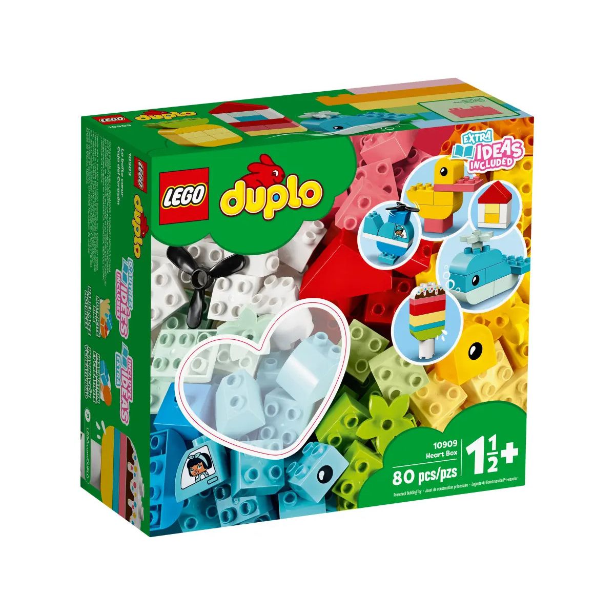 Klocki konstrukcyjne Lego Duplo Pudełko z serduszkiem (10909)