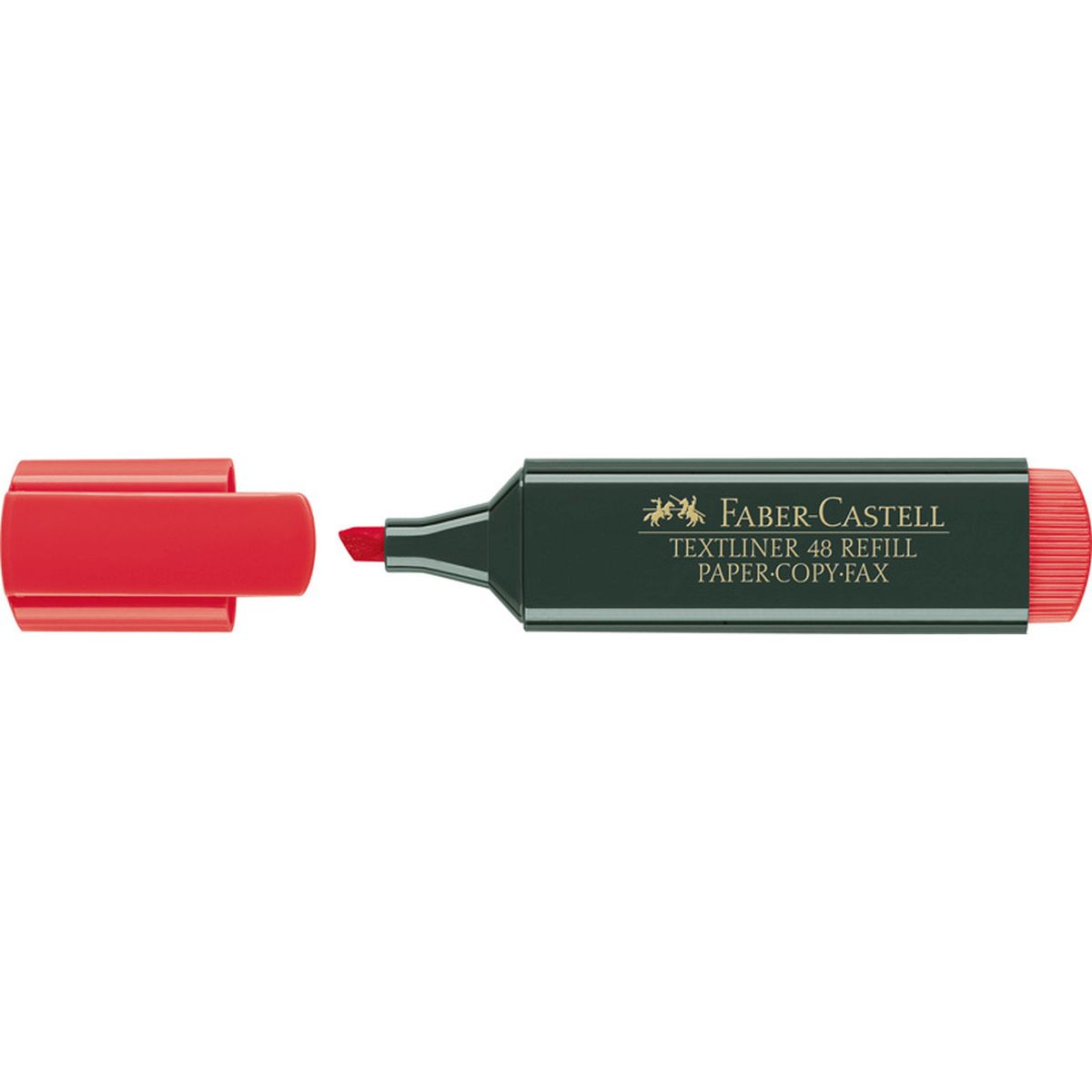 Zakreślacz 48 Faber-Castell 1-5mm czerwony