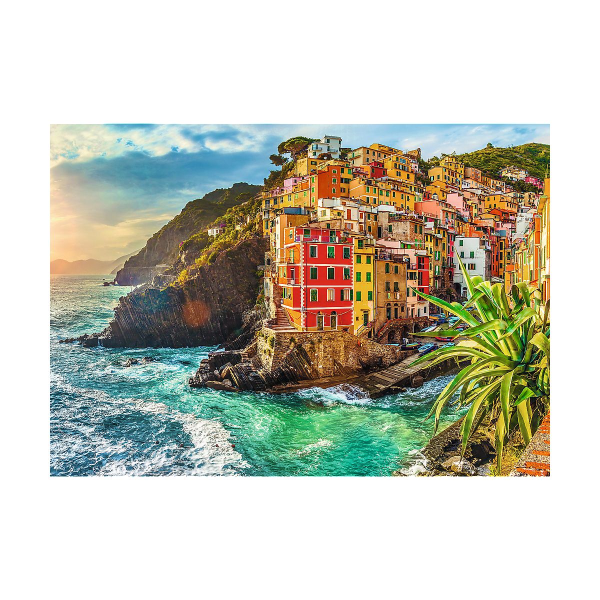 Puzzle Trefl Premium Plus Miasteczko Riomaggiore 1000 el. (10855)