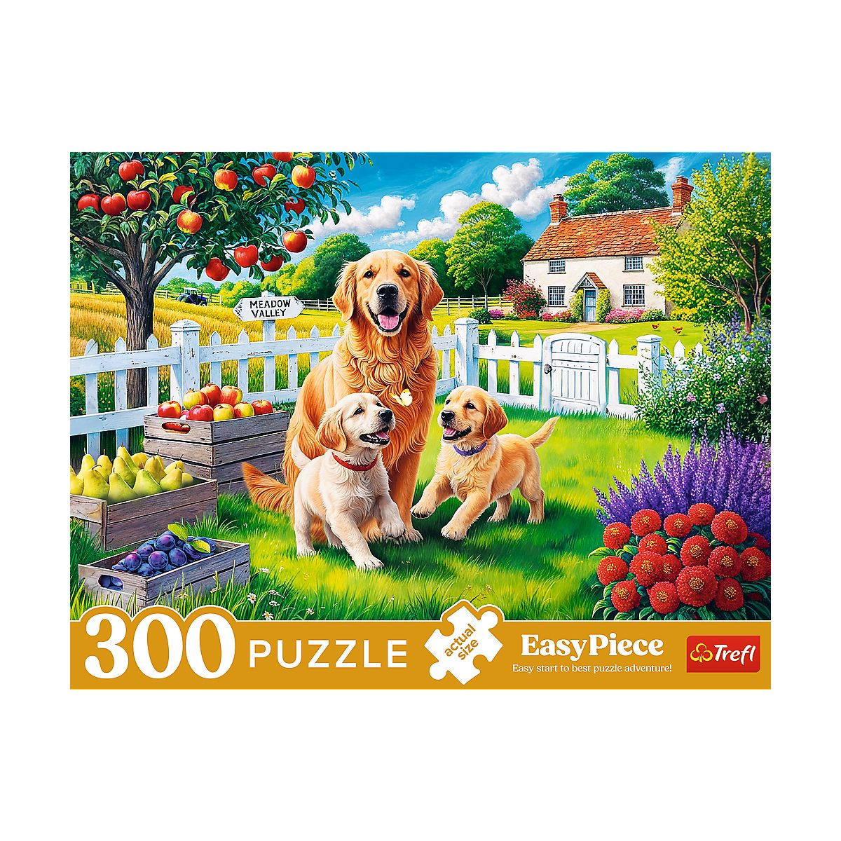 Puzzle Pieski na wsi_ 300 el. Trefl (23101)
