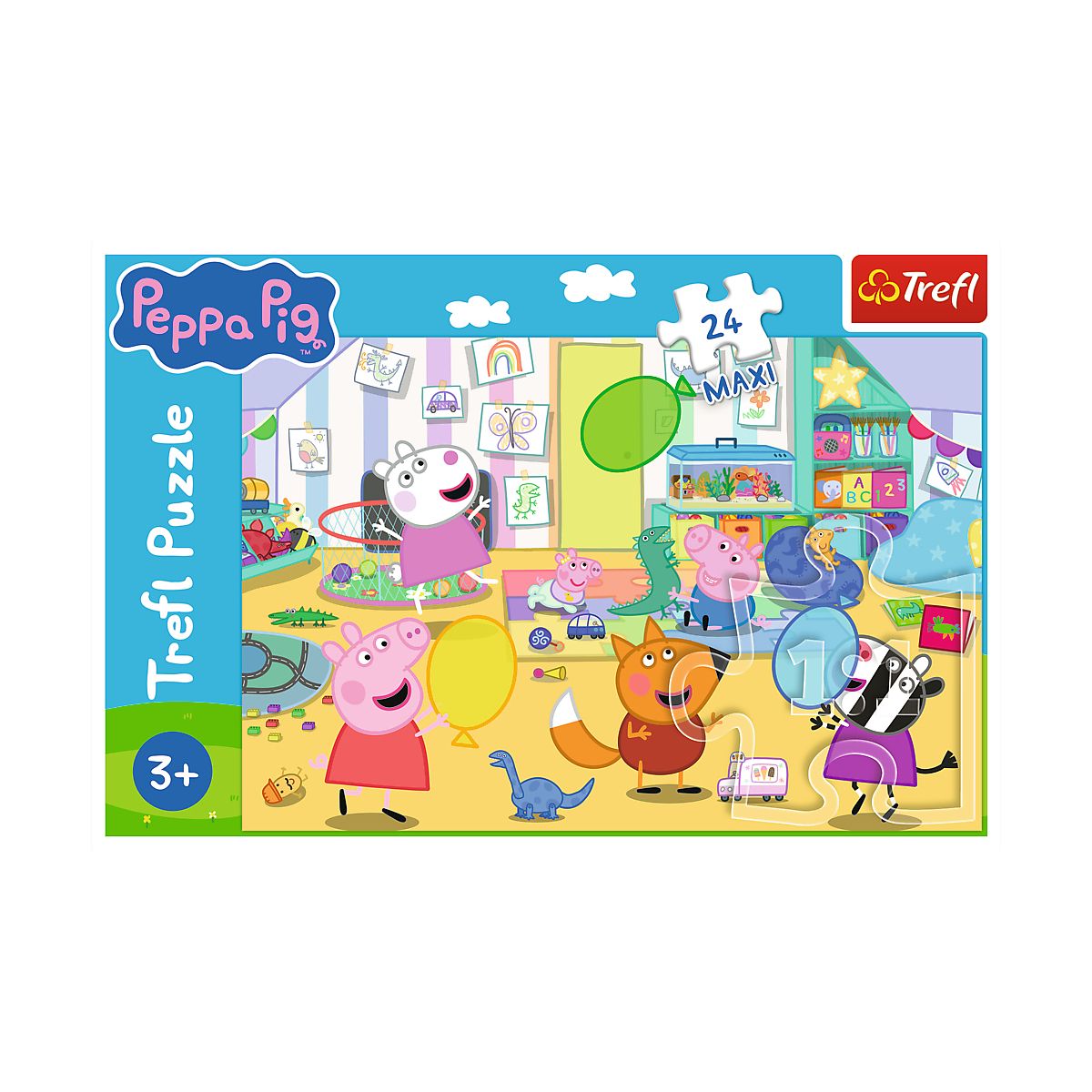 Puzzle Piękna Peppa 24 el. Trefl (14367)