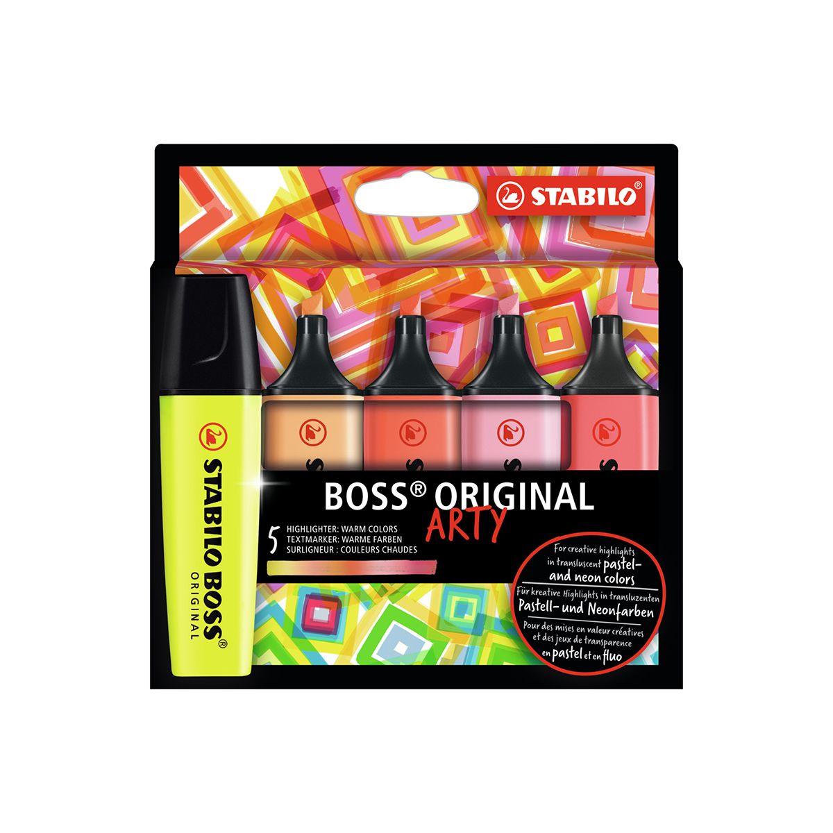 Zakreślacz BOSS wkład mix 2,0-4,0mm Stabilo (70/5-02-1-20)
