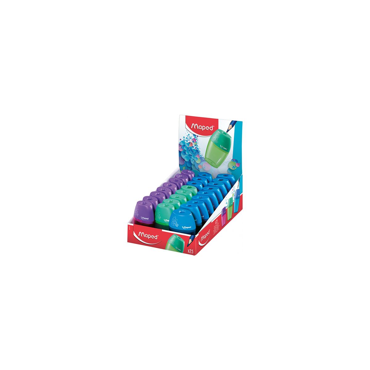 Temperówka Maped SHAKER mix plastik (534753)