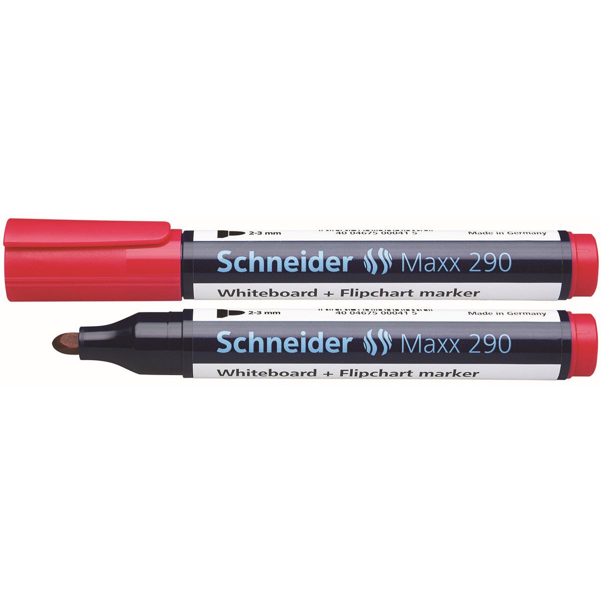 Marker suchościeralny Schneider Maxx 290 czerwony 2,0-3,0mm okrągła końcówka (SR129002)