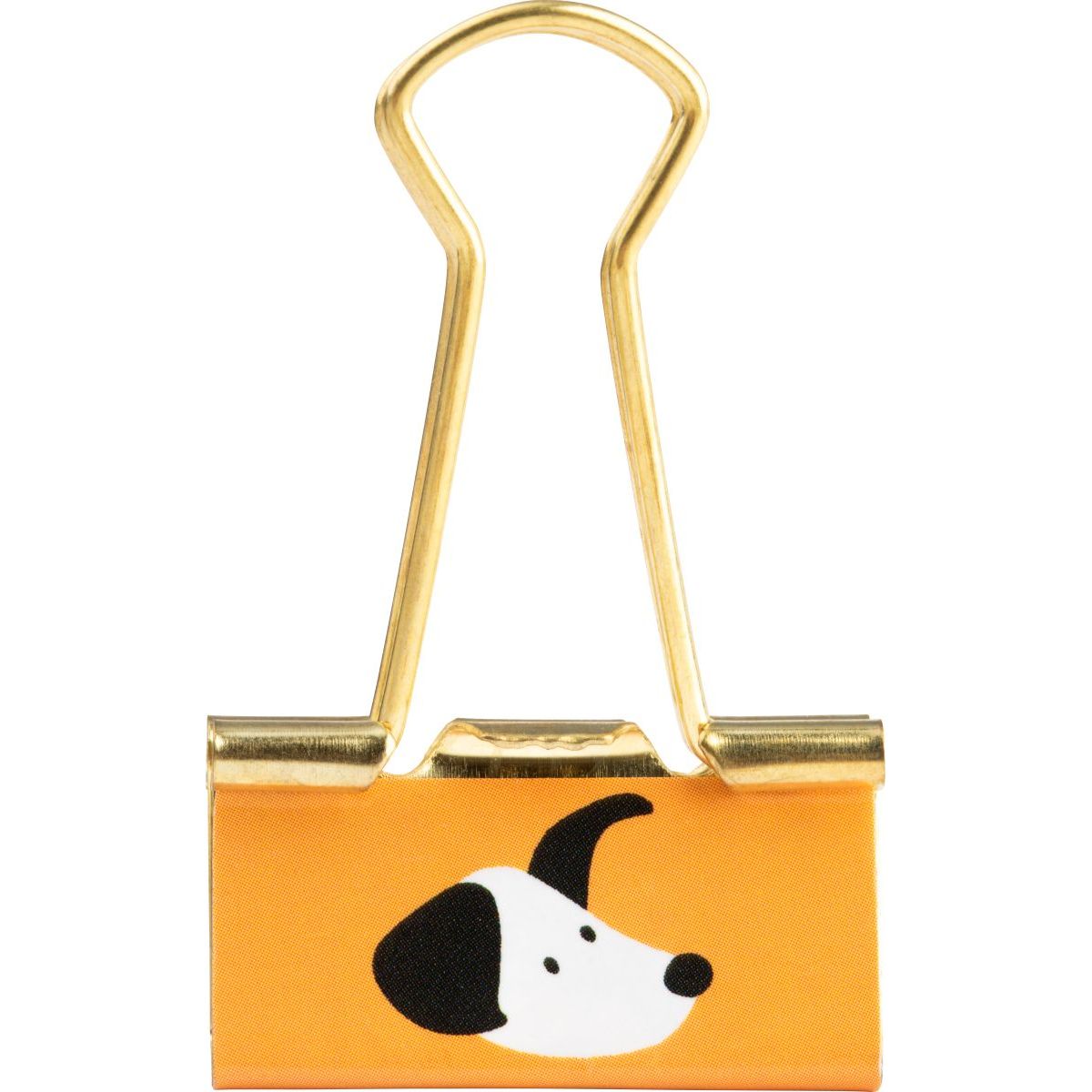 Klipsy do spinania dokumentów (300259) k:101-47 Happy Color CAT&DOG, metal 6 szt (HA  4821 01CD-WP6)