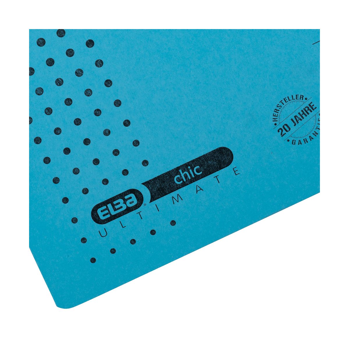 Skoroszyt Chic Ultimate wiszący A4 niebieski karton 230g Elba (100552091)