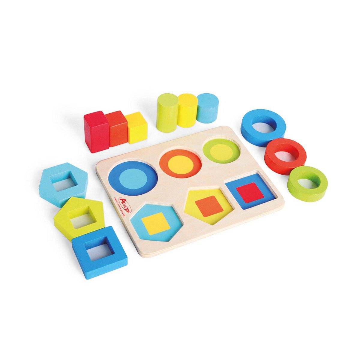 Zabawka edukacyjna sorter układanka Smily Play (AC7666  AN01)