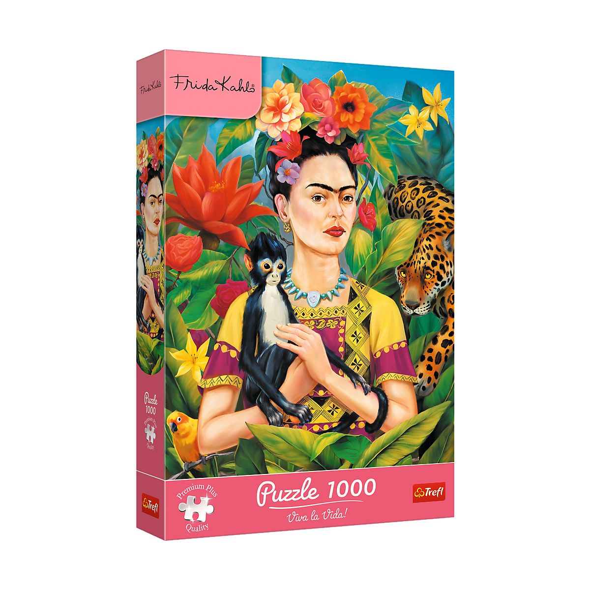 Puzzle Frida Kahlo Portret w dżungli 1000 el. Trefl (12094)