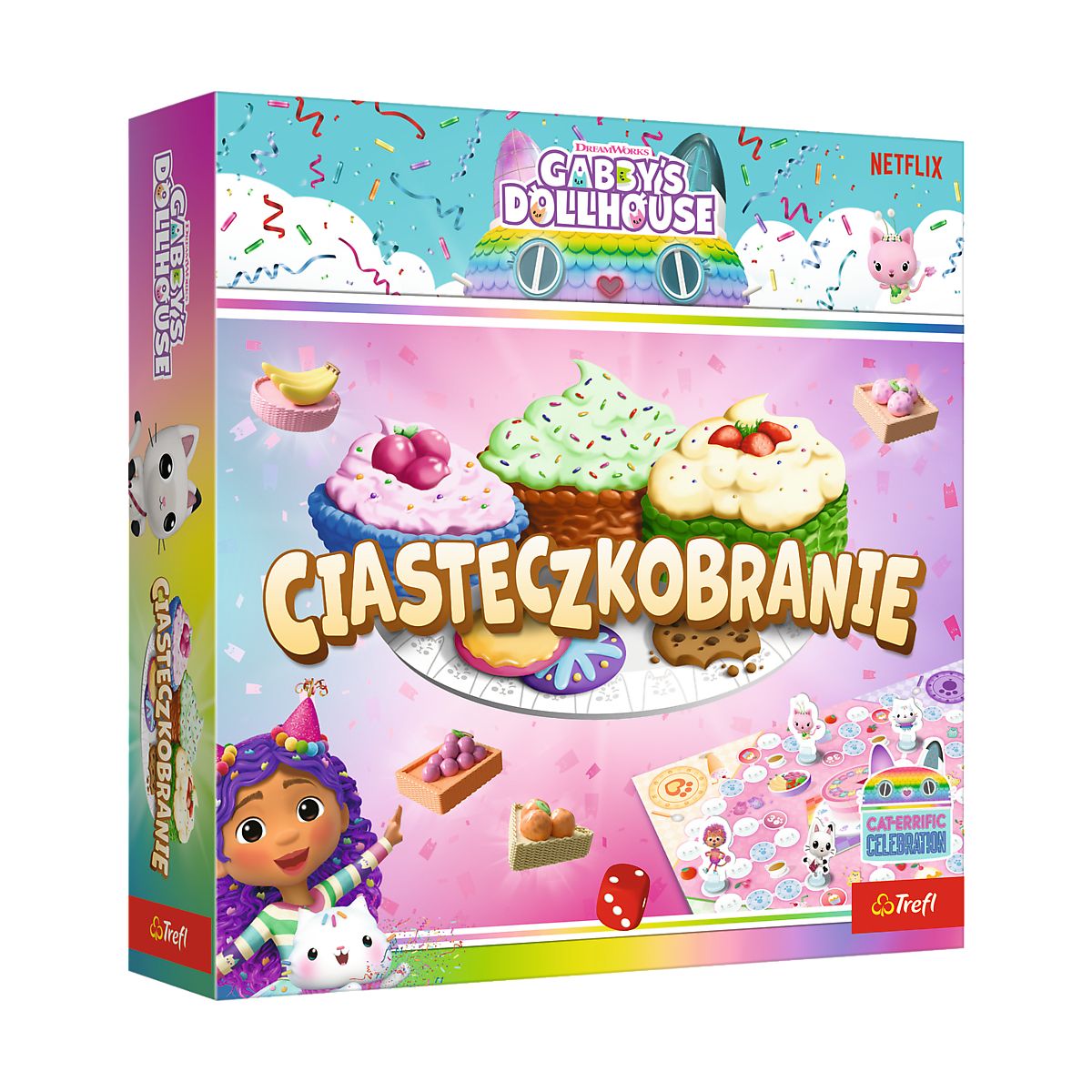 Gra pamięciowa Gabby Ciasteczkobranie Trefl (02801)