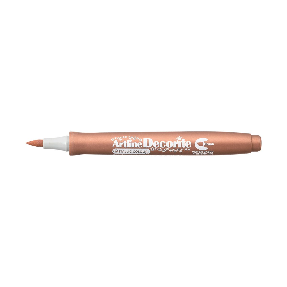 Marker specjalistyczny metaliczny decorite brązowy pędzelek końcówka Artline (AR-035 6 8)