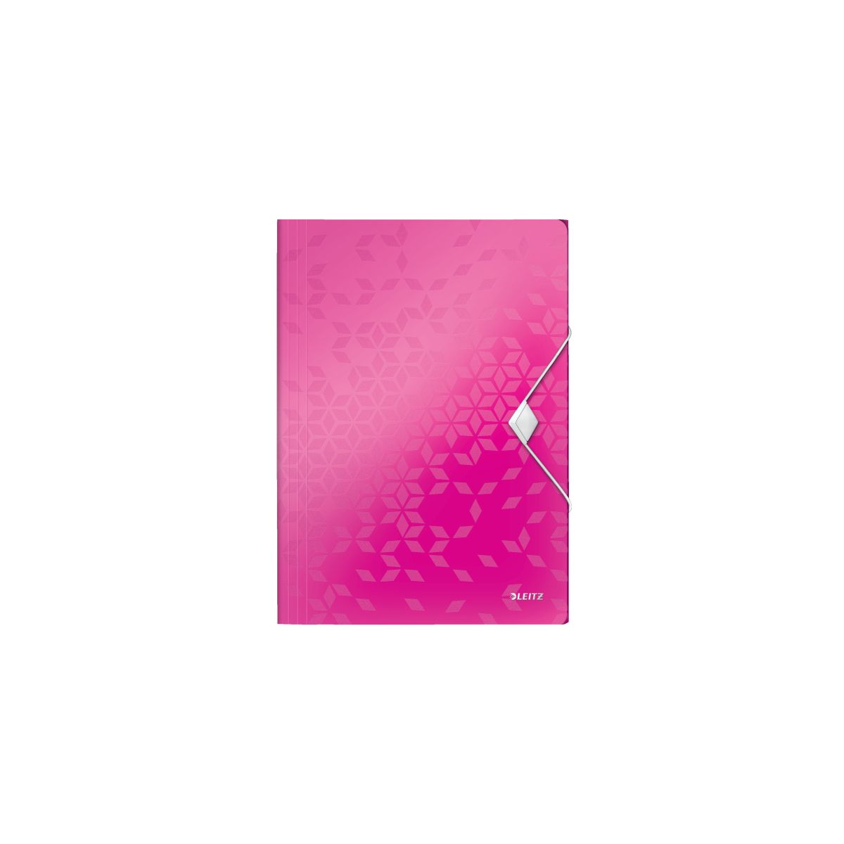 Teczka plastikowa na gumkę Wow A4 różowy Leitz (45990023)
