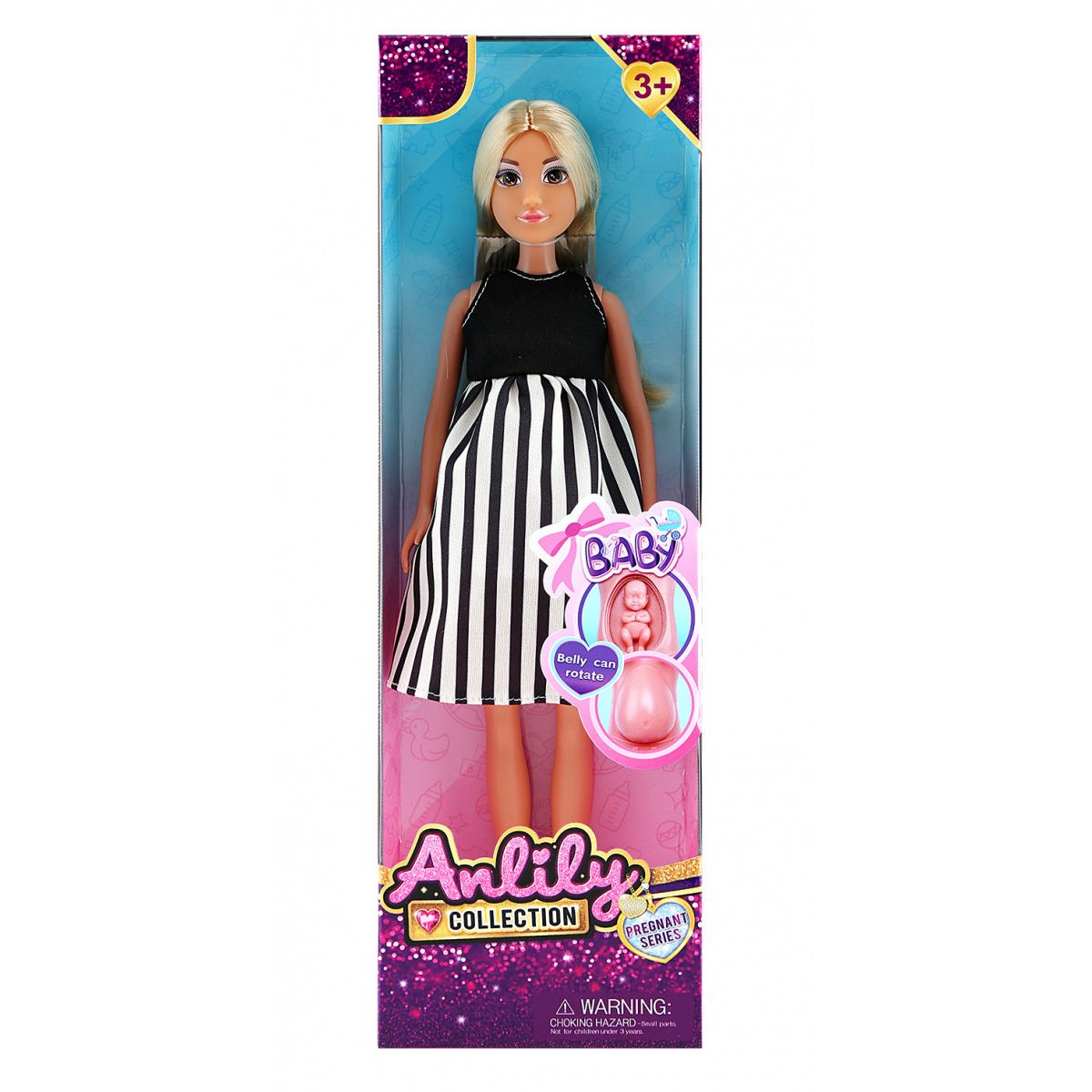 Lalka Anlily w ciąży Lean (24489)