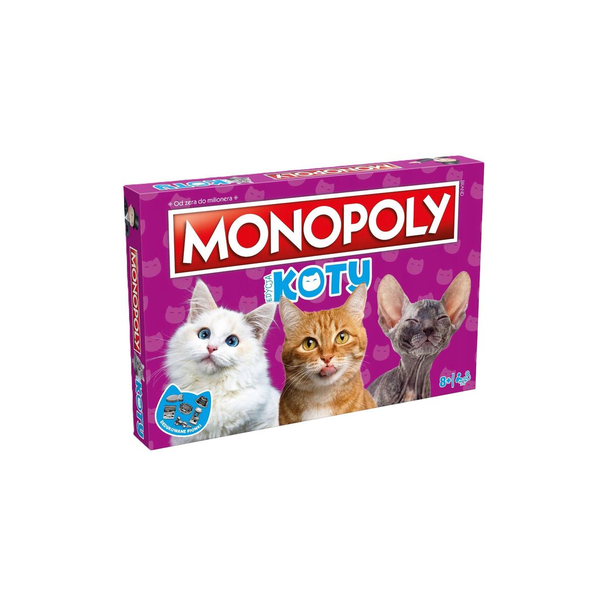 Gra planszowa Hasbro Monopoly Koty