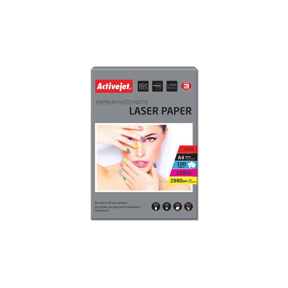 Papier foto AP4-110M100L A4 Activejet (EXPACJPAP0024)