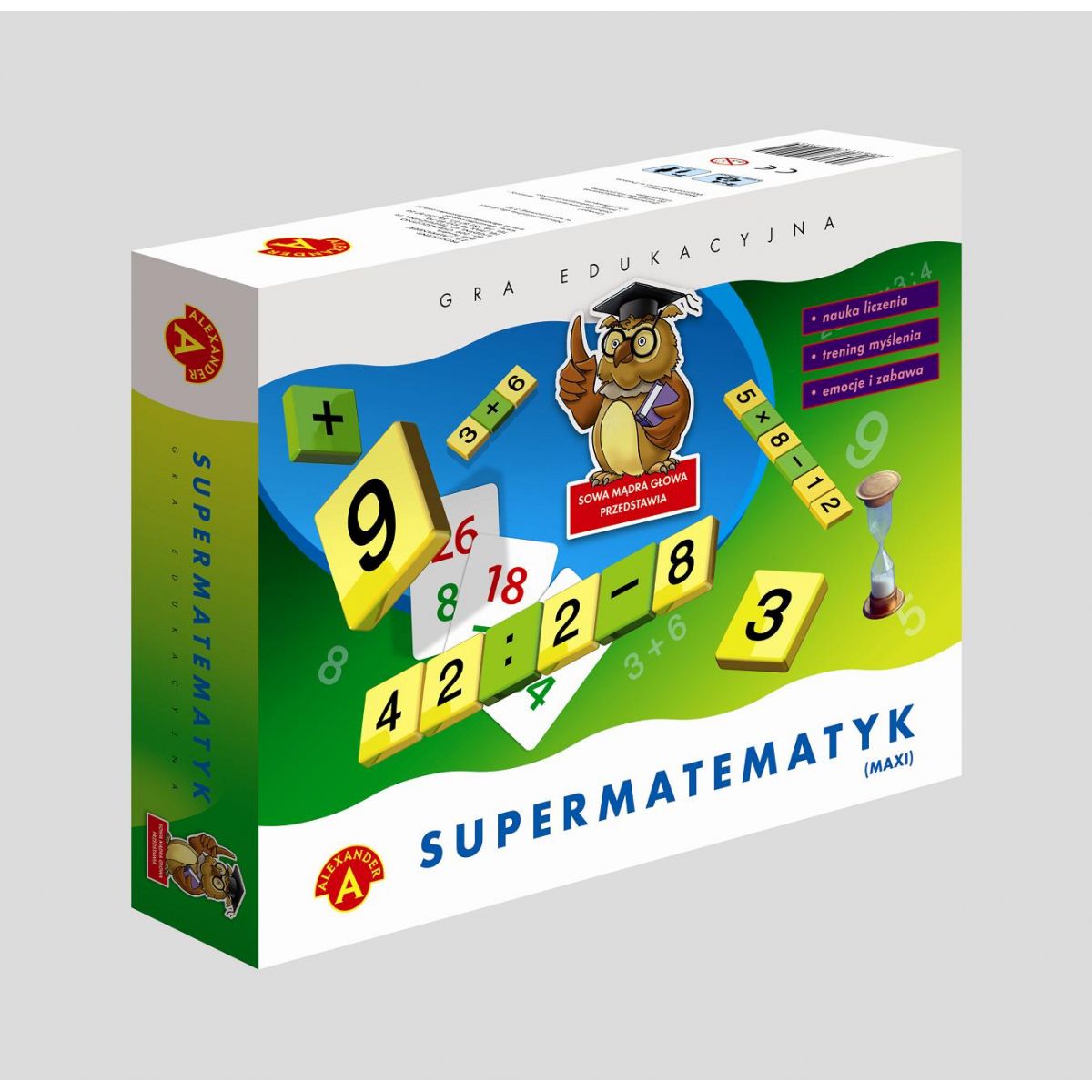 Gra edukacyjna Alexander Supermatematyk Maxi (0467)