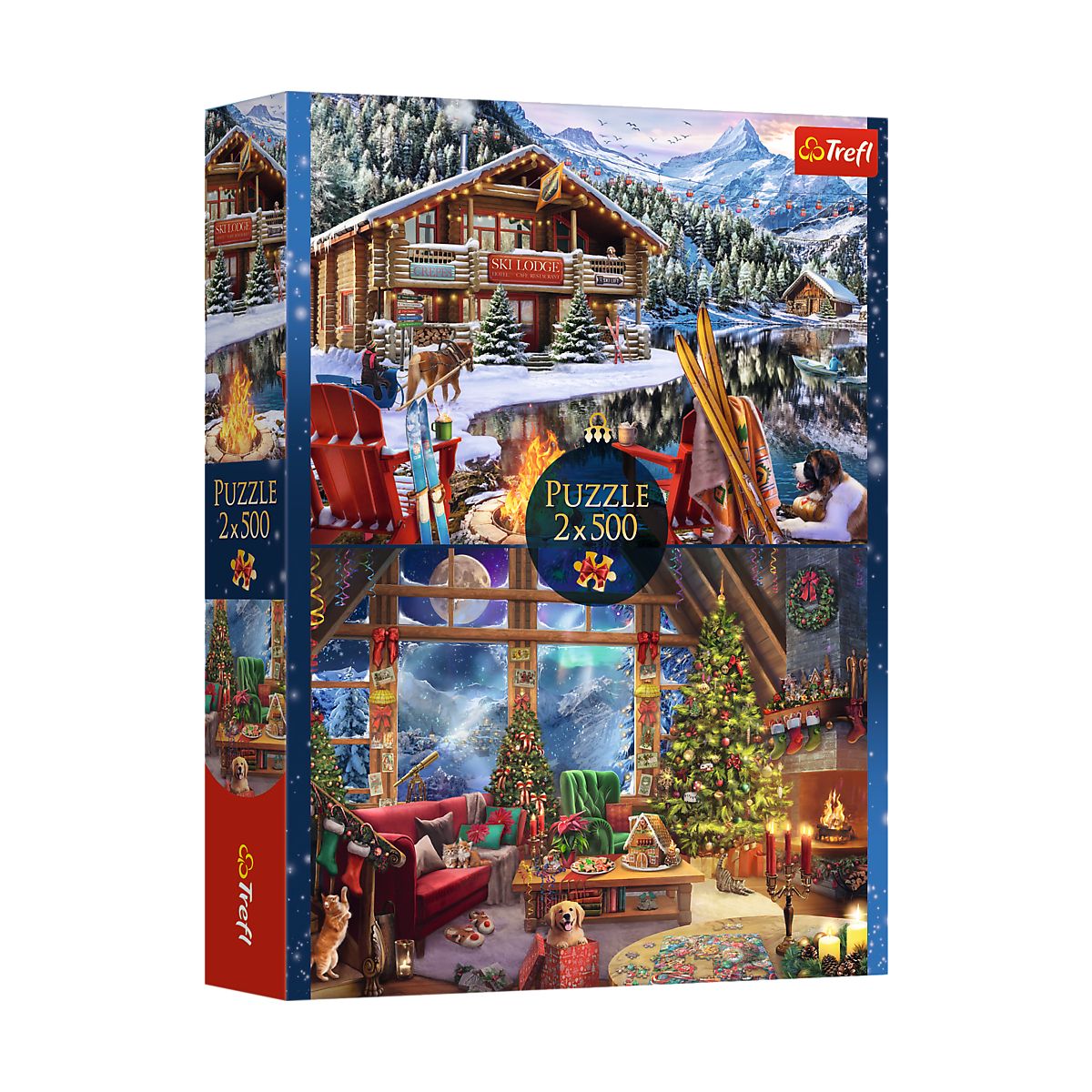 Puzzle Xmass Święta w górach Trefl (37540)