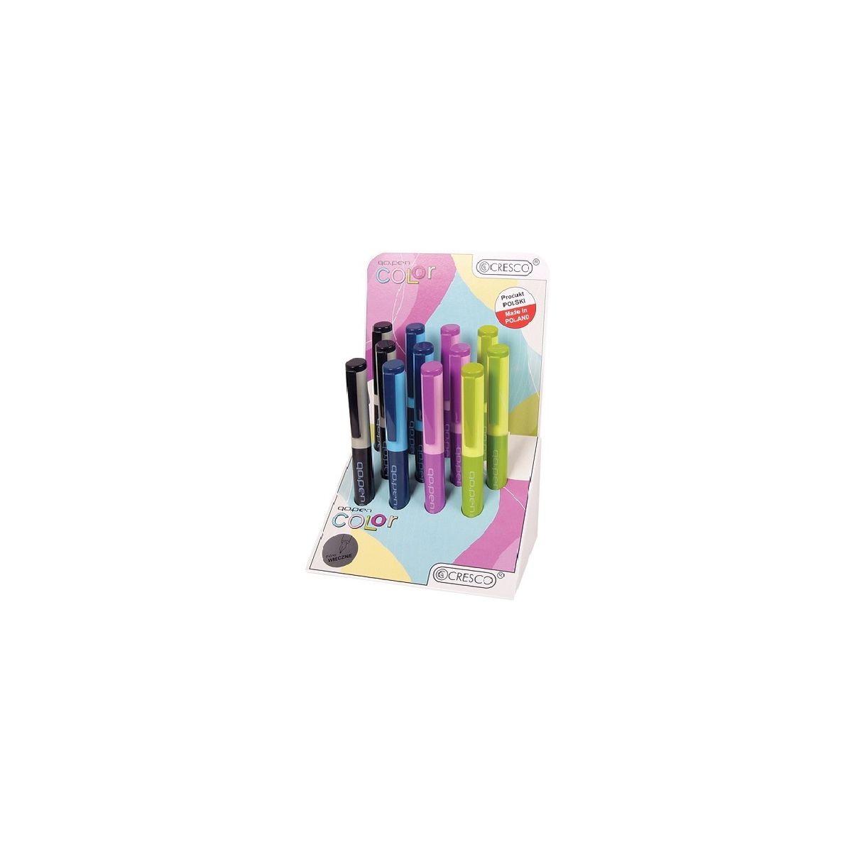 Pióro kulkowe GOPEN COLOR 5907464215399 Cresco