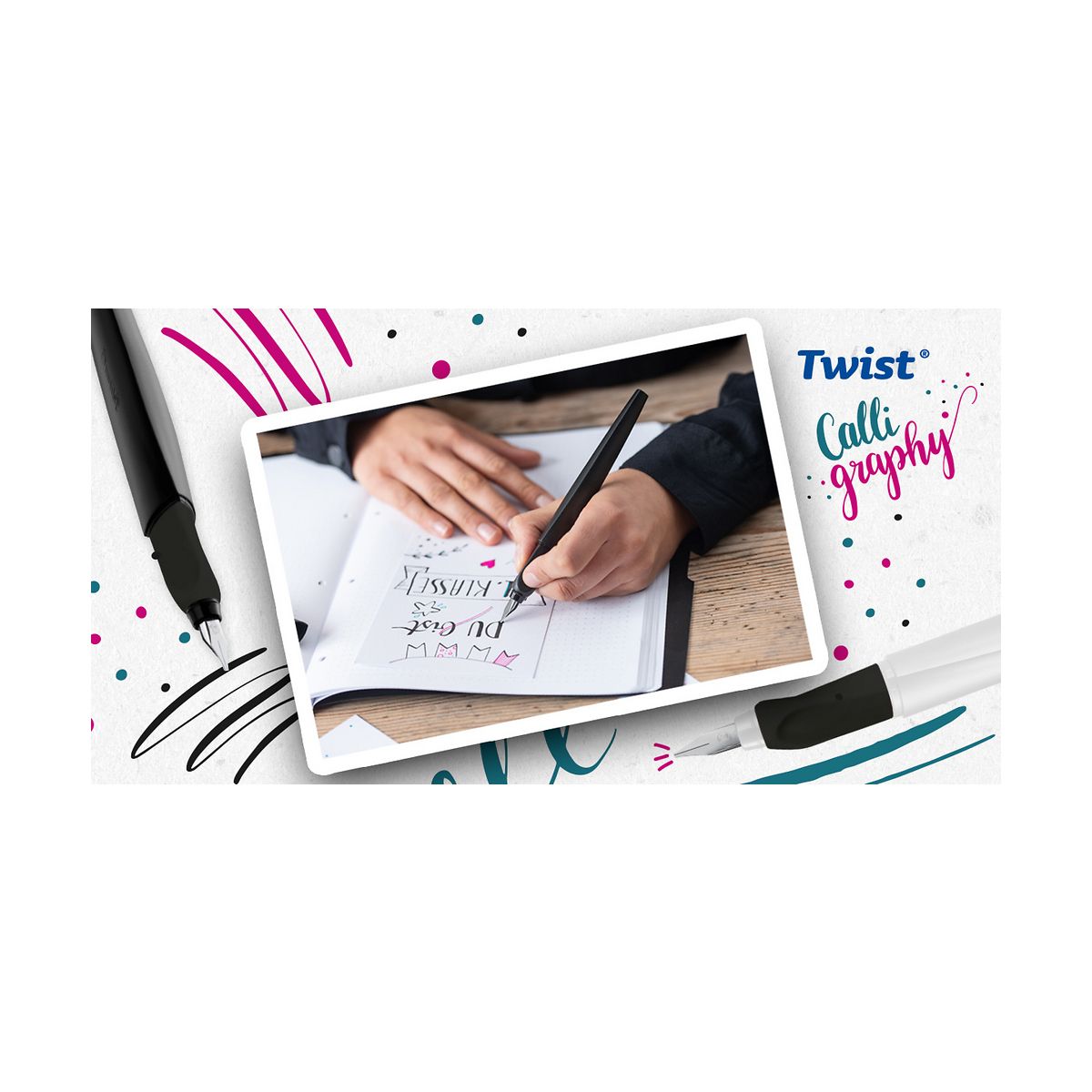 Pióro wieczne Do Kaligrafii Twist P457 Pelikan (300009996)
