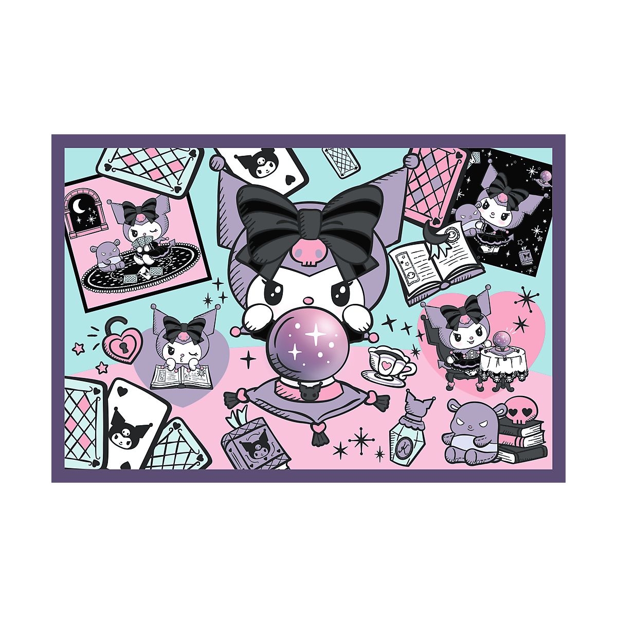 Puzzle Hello Kitty Psoty Kuromi 2x200 el. Trefl (13345)