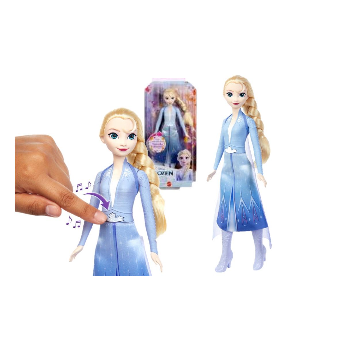 Lalka Mattel Disney Frozen Lalka Elsa śpiewająca [mm:] 290 (HXD35)