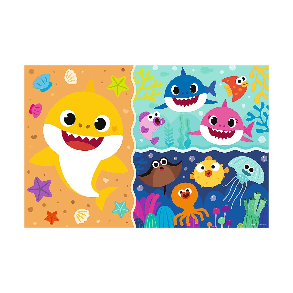 Puzzle Trefl Baby Shark Gigant Mały rekin 15 el. (42004)