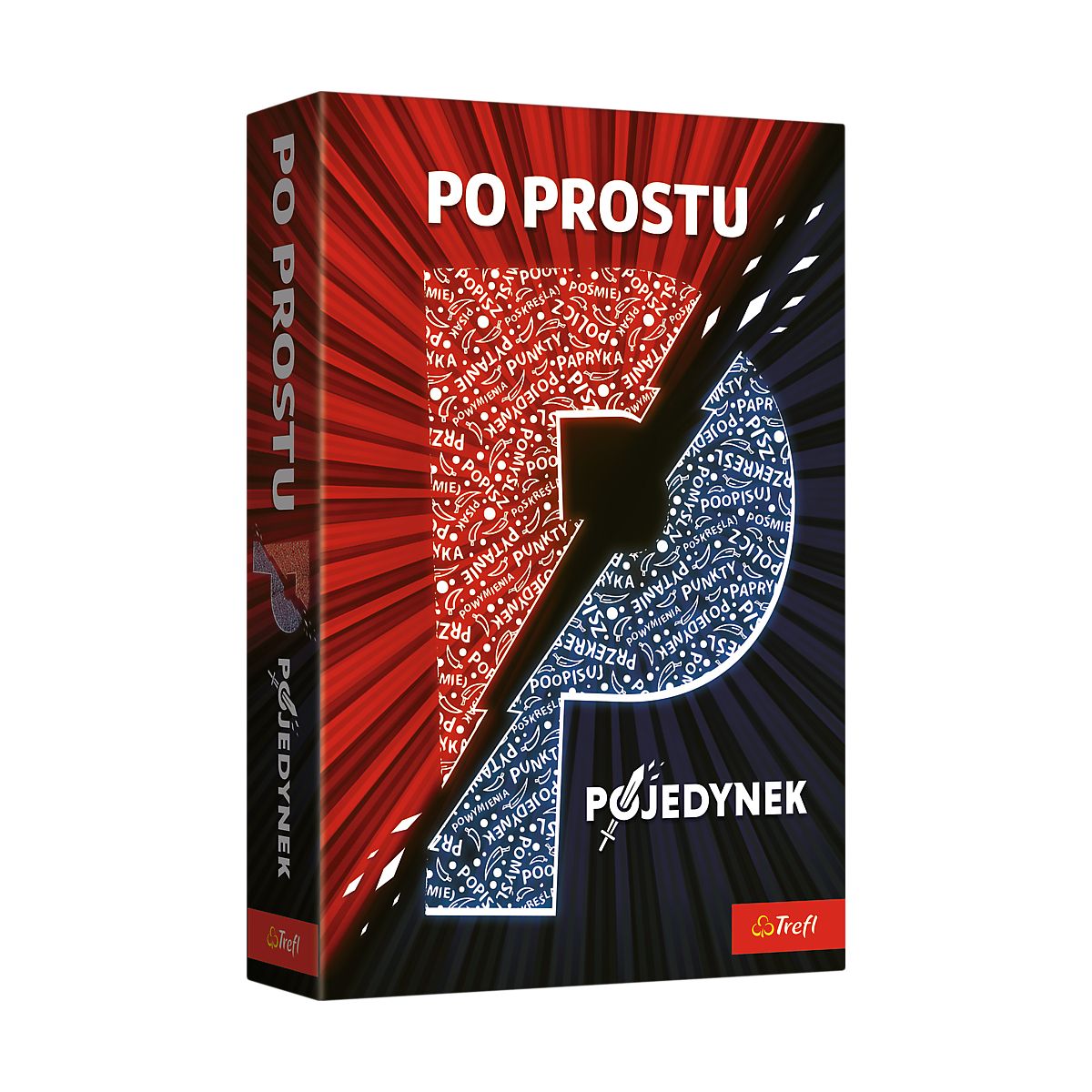 Gra strategiczna Trefl Po Prostu P Pojedynek Po prostu P Prostokąty (02389)